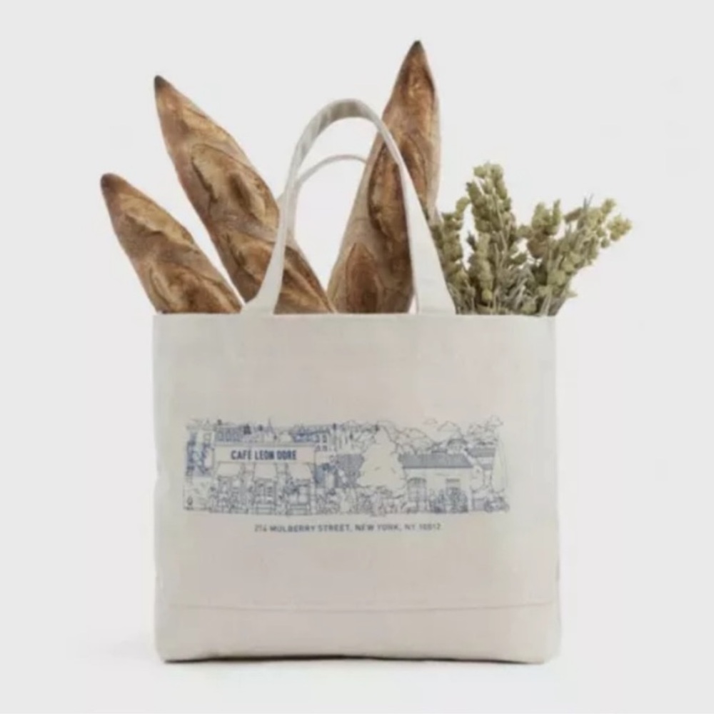 Aime Leon Dore Cafe Leon Dore Canvas Tote Bag